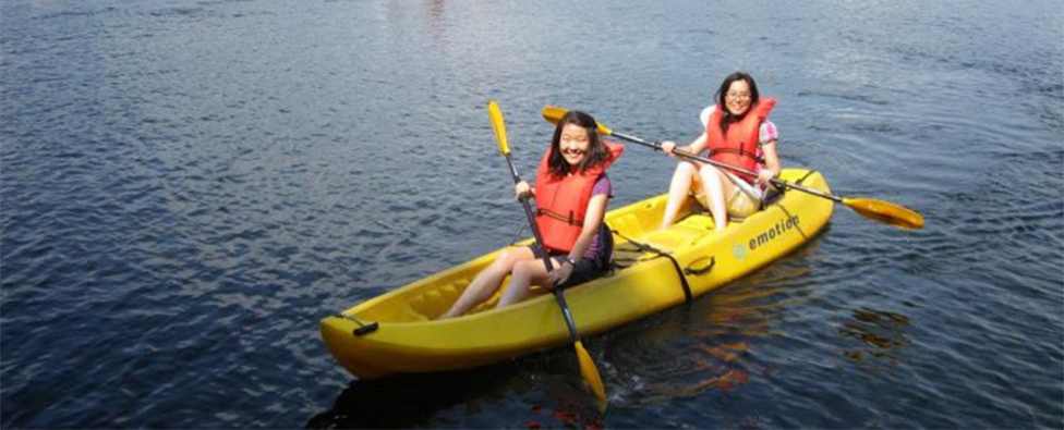 Image of canoeing at Yale Outdoor Education Center